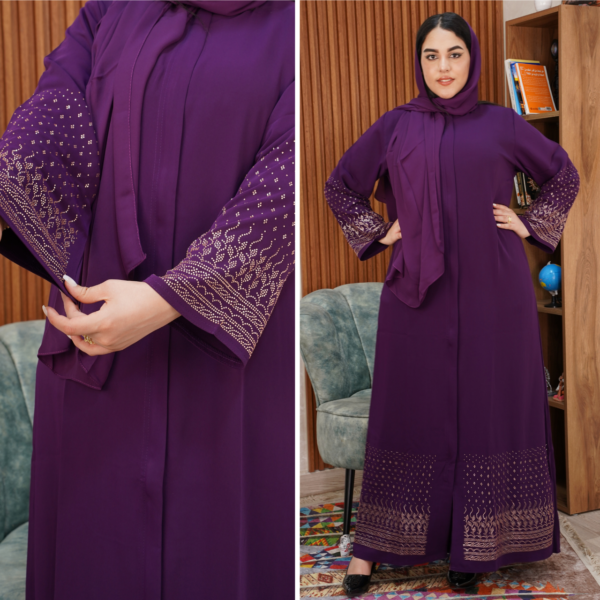 عباية إماراتية ستراس بالفولار