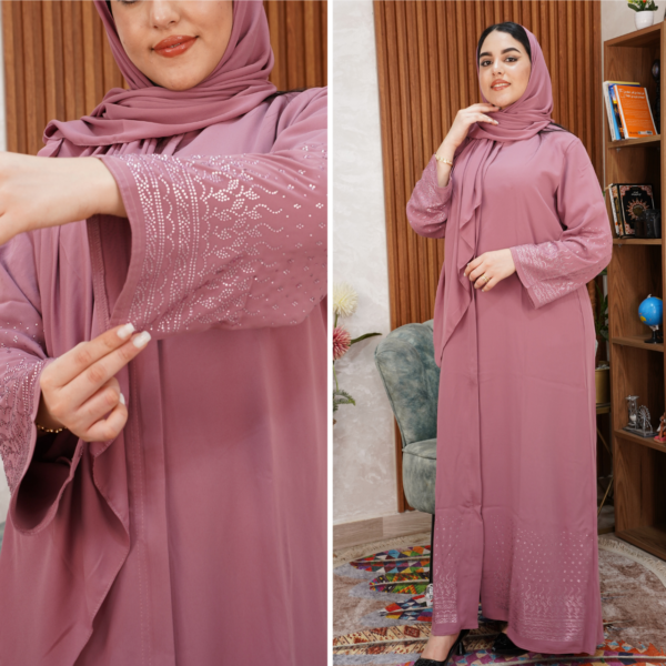 عباية إماراتية ستراس بالفولار