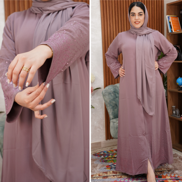 عباية إماراتية ستراس بالفولار