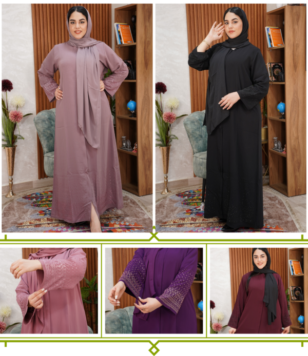 عباية إماراتية ستراس بالفولار