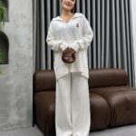 ensemble en maille douce 2 pcs