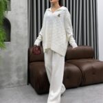 ensemble en maille douce 2 pcs