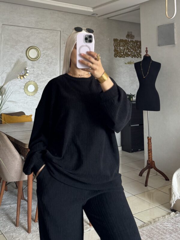 ensemble oversize jacquard (al56)