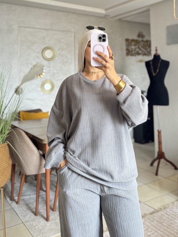 ensemble oversize jacquard (al56)