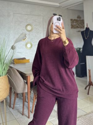 ensemble oversize jacquard (al56)