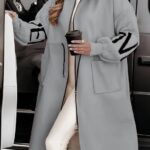 cardigan chic à capuche (az36)