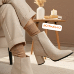 (bottines talon croco (tel:ec38